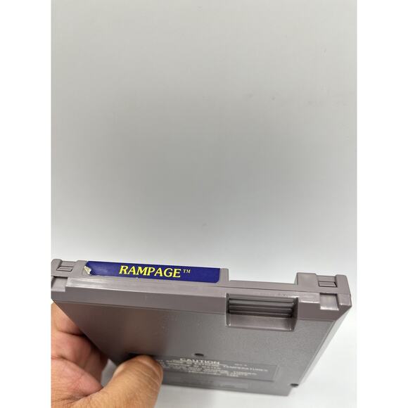 Rampage (Nintendo Entertainment System, 1988) Cart Only Authentic Fast Shipping! - Picture 5 of 6